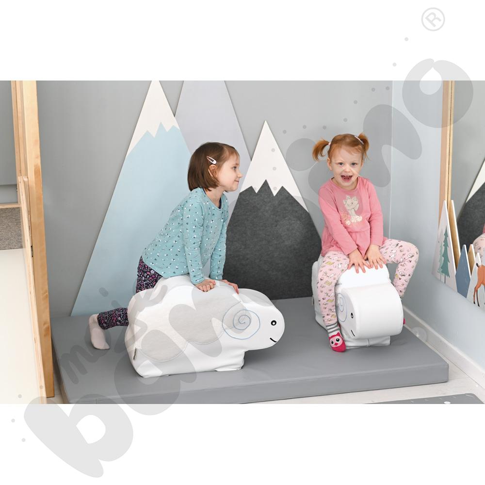 Piankowy kącik - owieczka   