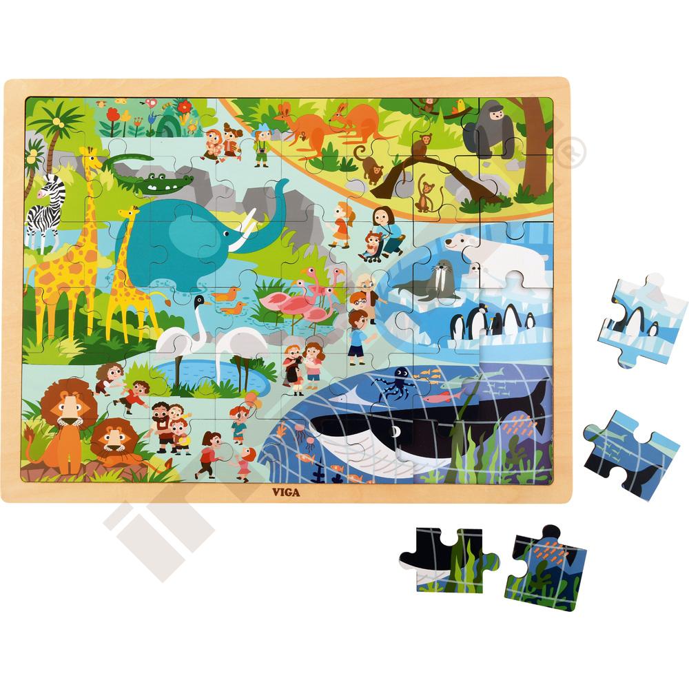 Puzzle Zoo, 48 dílků