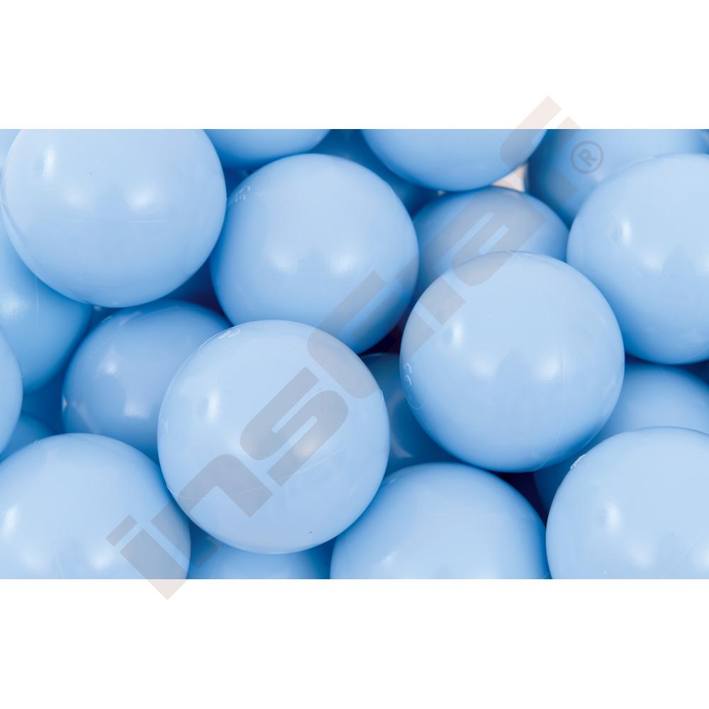 Míčky do suchého bazénu, bleděmodré, 250 ks