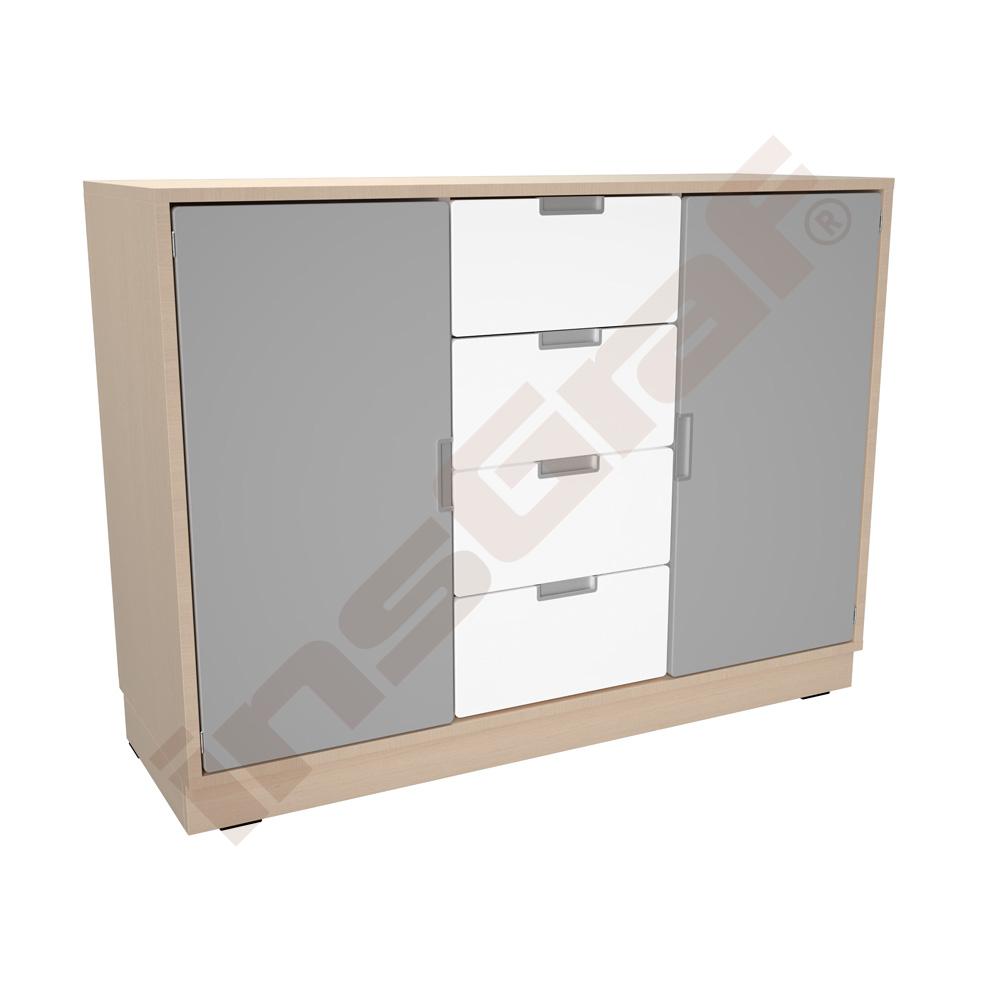 Quadro - sestava 230, korpusy světlý javor
