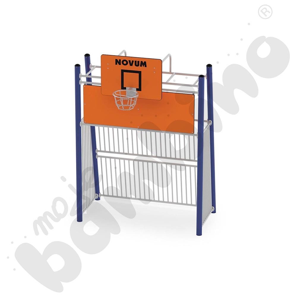 Bramka duża z koszem do koszykówki