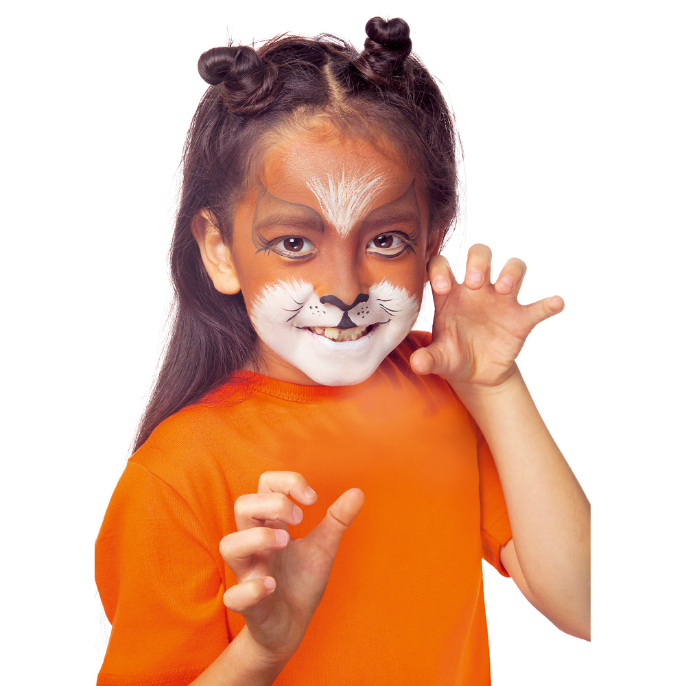 Farba na tvár Grim Tout - hnedá