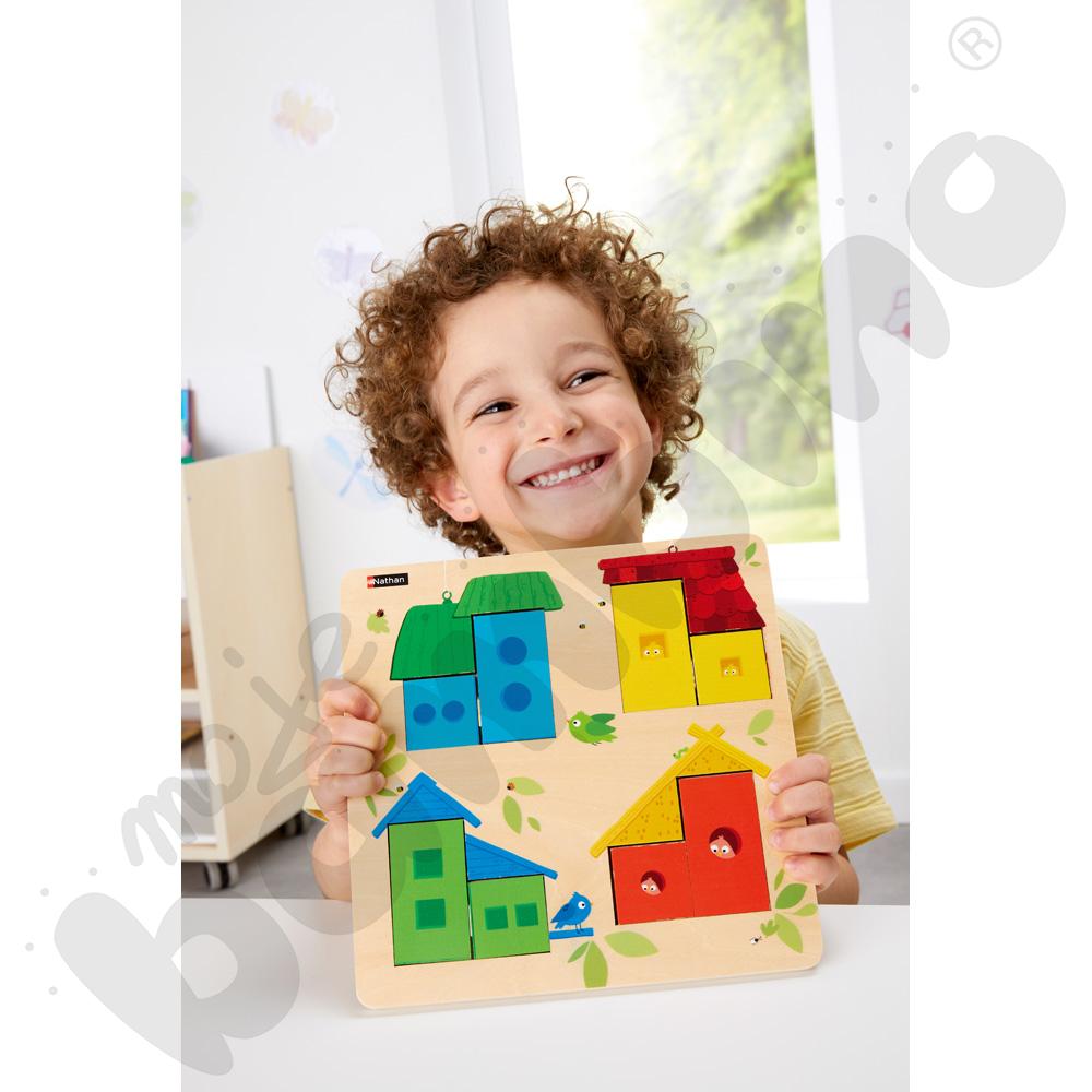 Zestaw aktywności LudiTab - budujemy domki dla ptaków 