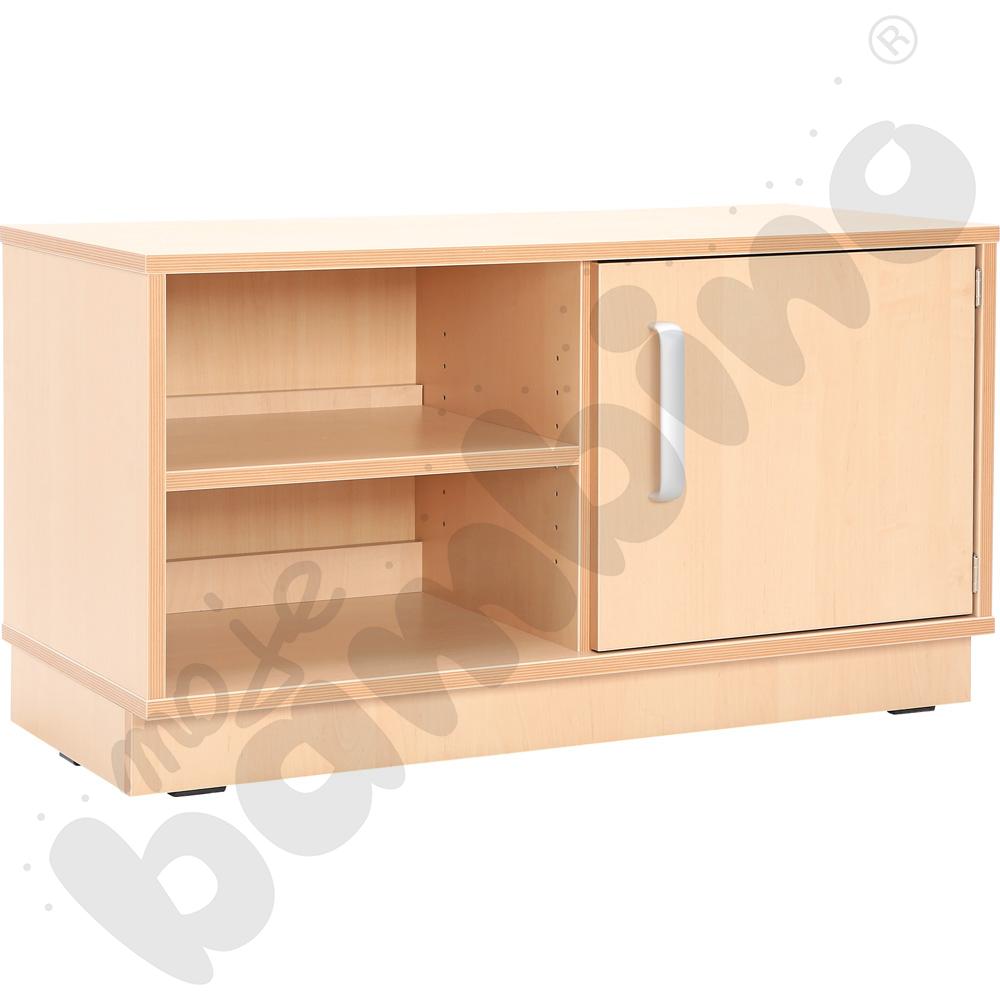 Szafka Flexi-TJ M z przegrodą, klon jasny