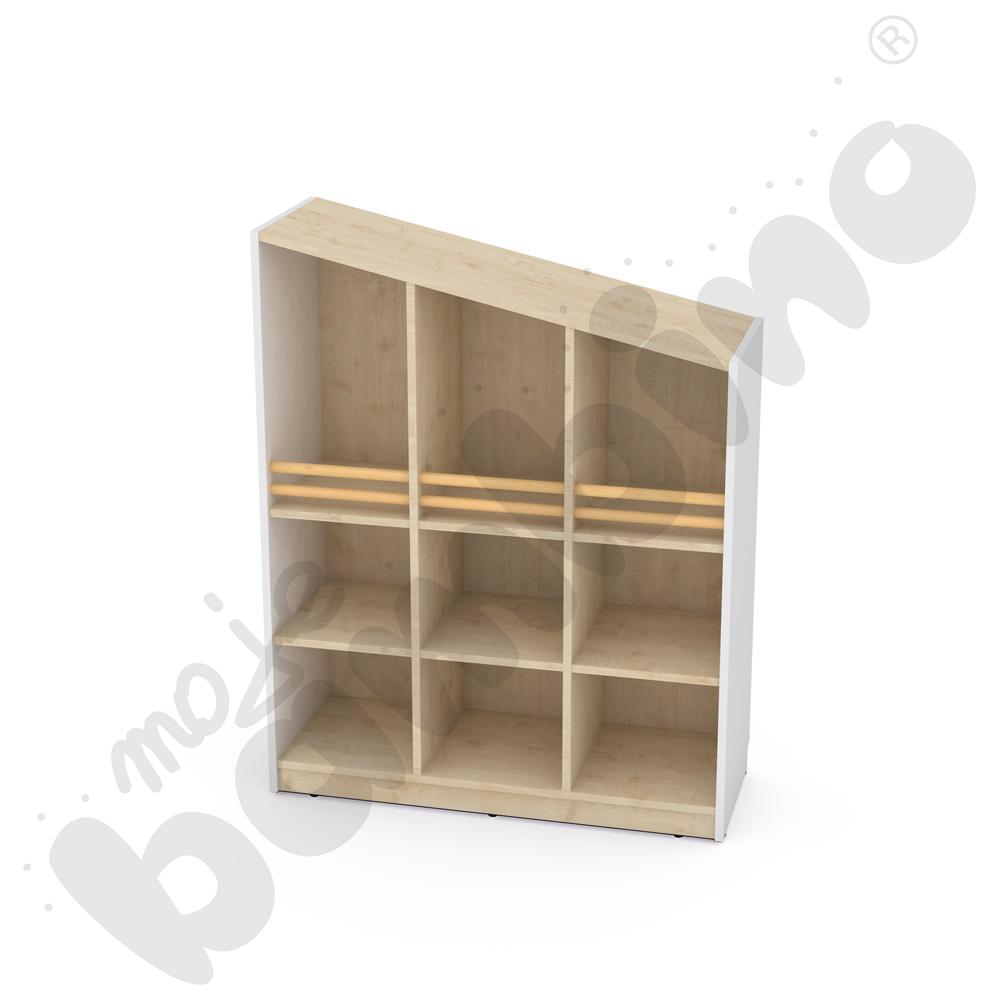 Szafka wysoka FLO lewa biała