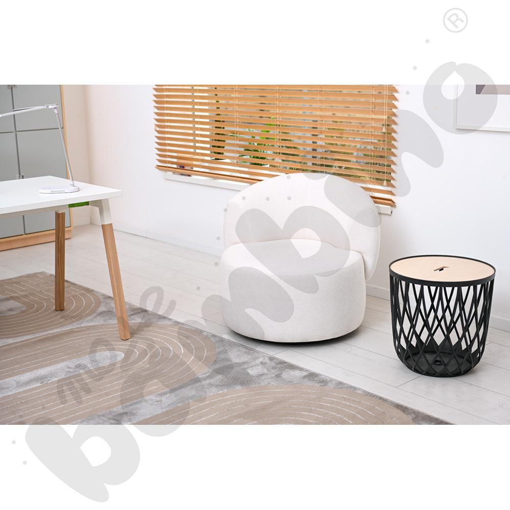 Fotel obrotowy Natalie biały