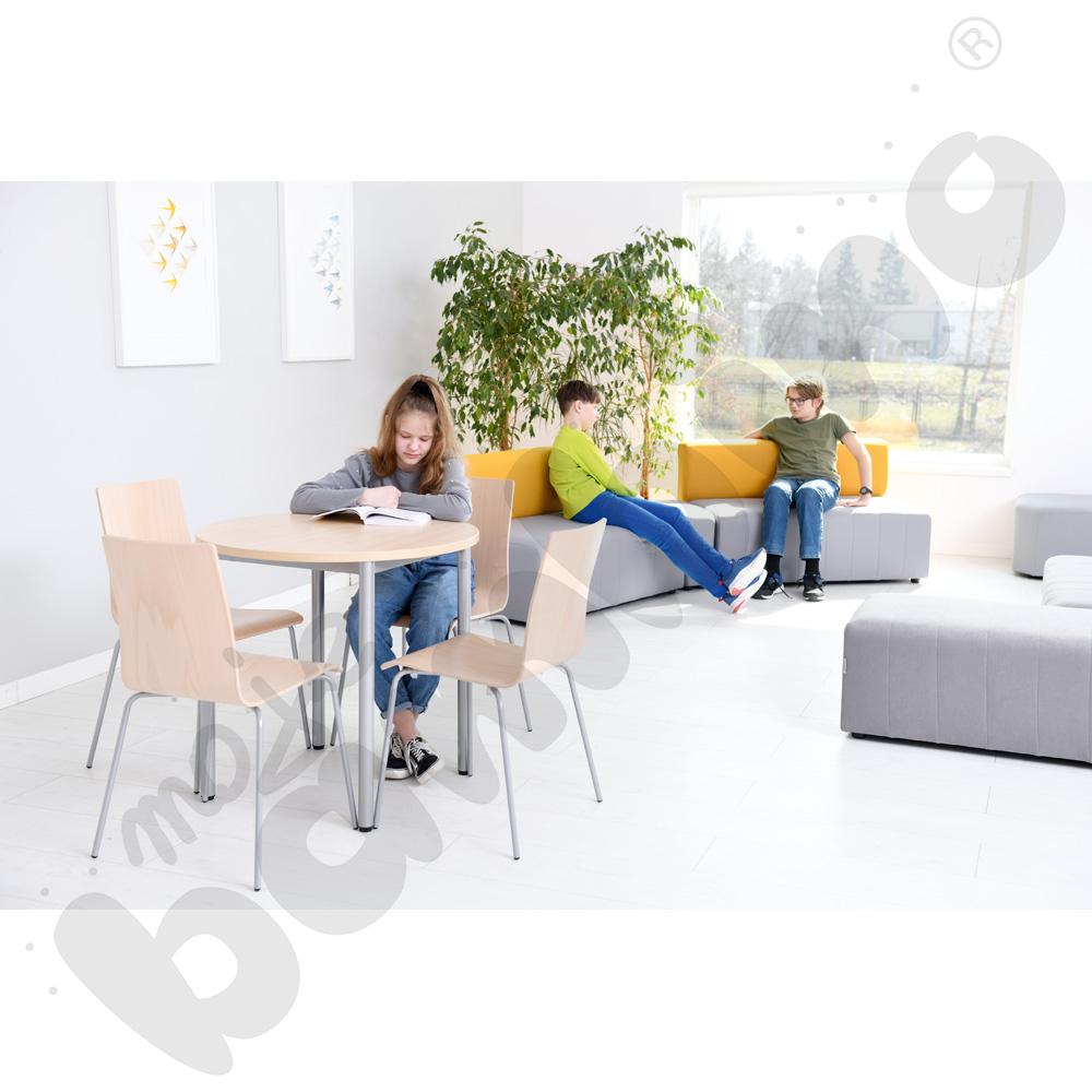 Stół kawowy Expo śr. 80 cm - klon 375