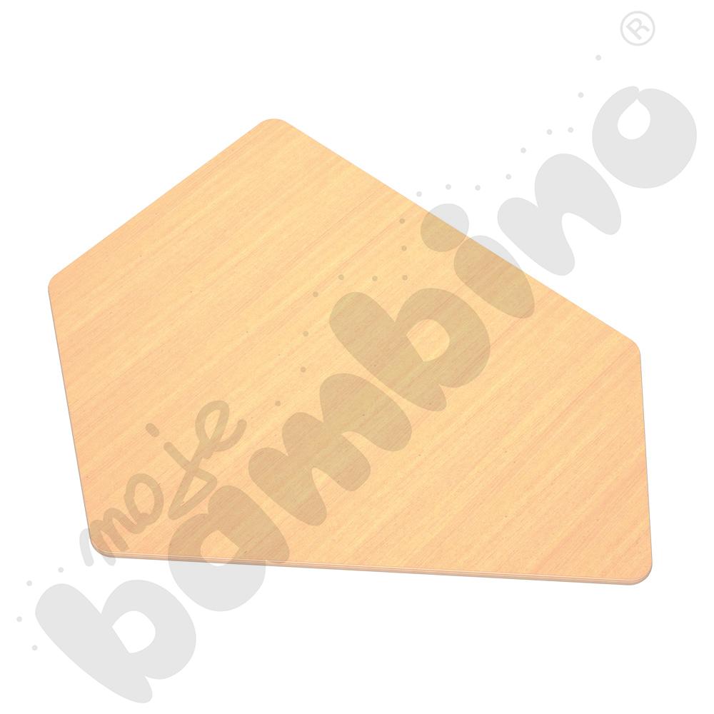 Blat Flexi pięciokątny duży - buk