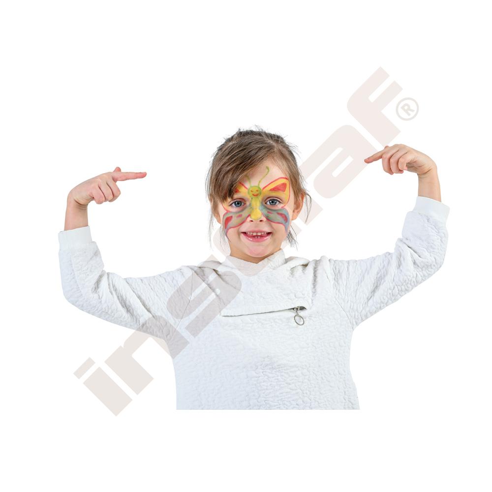 Pastelky pro malování na obličej 6 barev - klasické