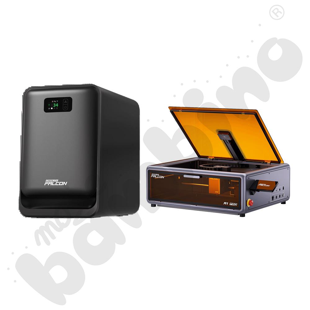 Pracownia grawerowania laserowego Creality Falcon A1 Pro 20 W – zestaw Start