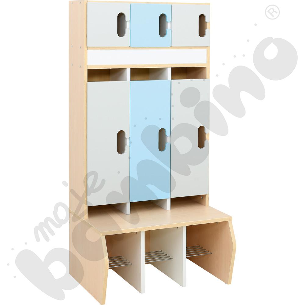 Szatnia Kameleon 3 - zestaw 1, cichy domyk