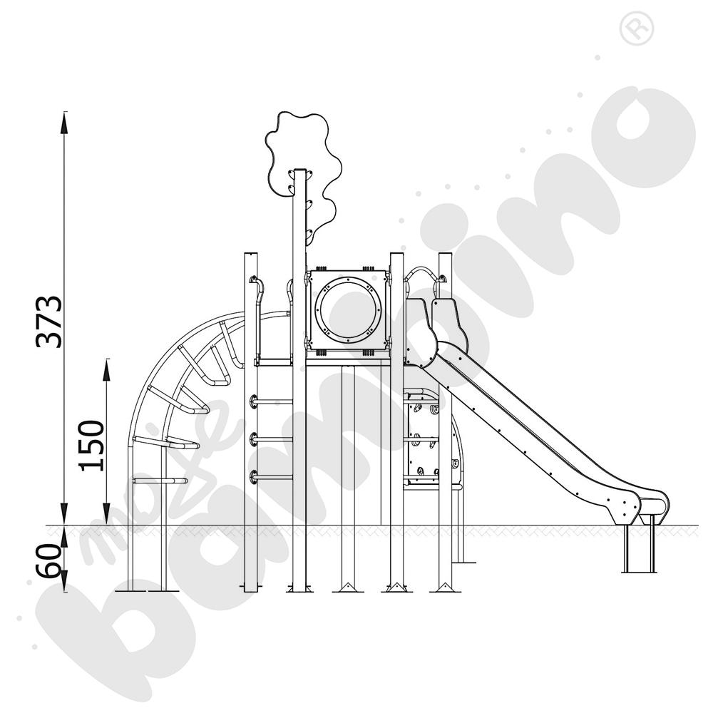 Zestaw Orbis Simple 11763, metal