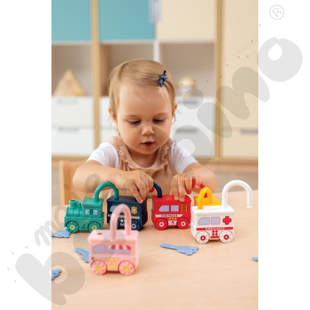 Magiczny pociąg z kluczykami