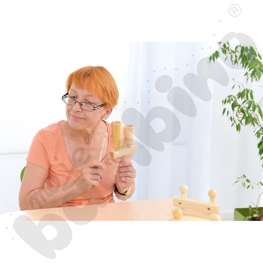 Zestaw perkusyjny na listwie