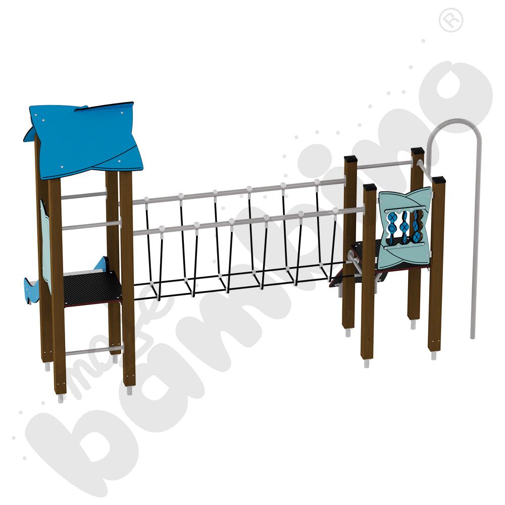 Zestaw Urbi 6, słupy drewniane B