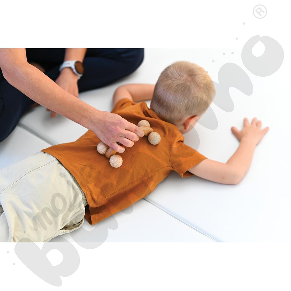 Zestaw szczotek i wałków do stymulacji sensorycznej