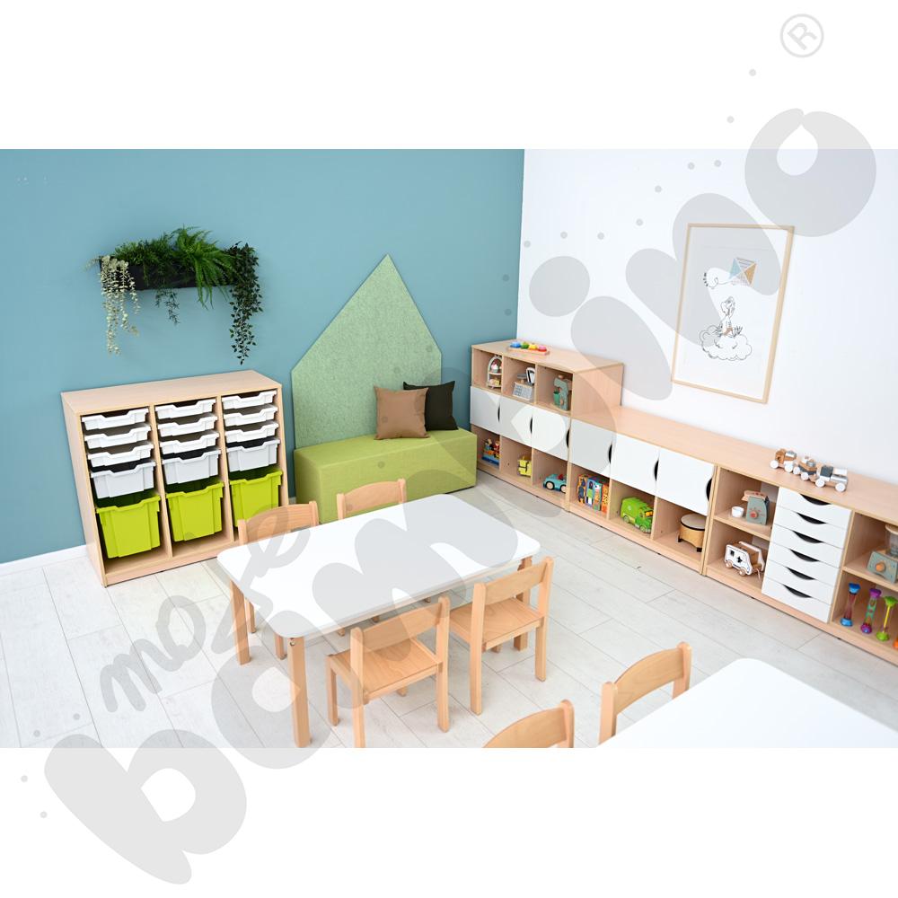 Szafka Feria średnia, klon jasny