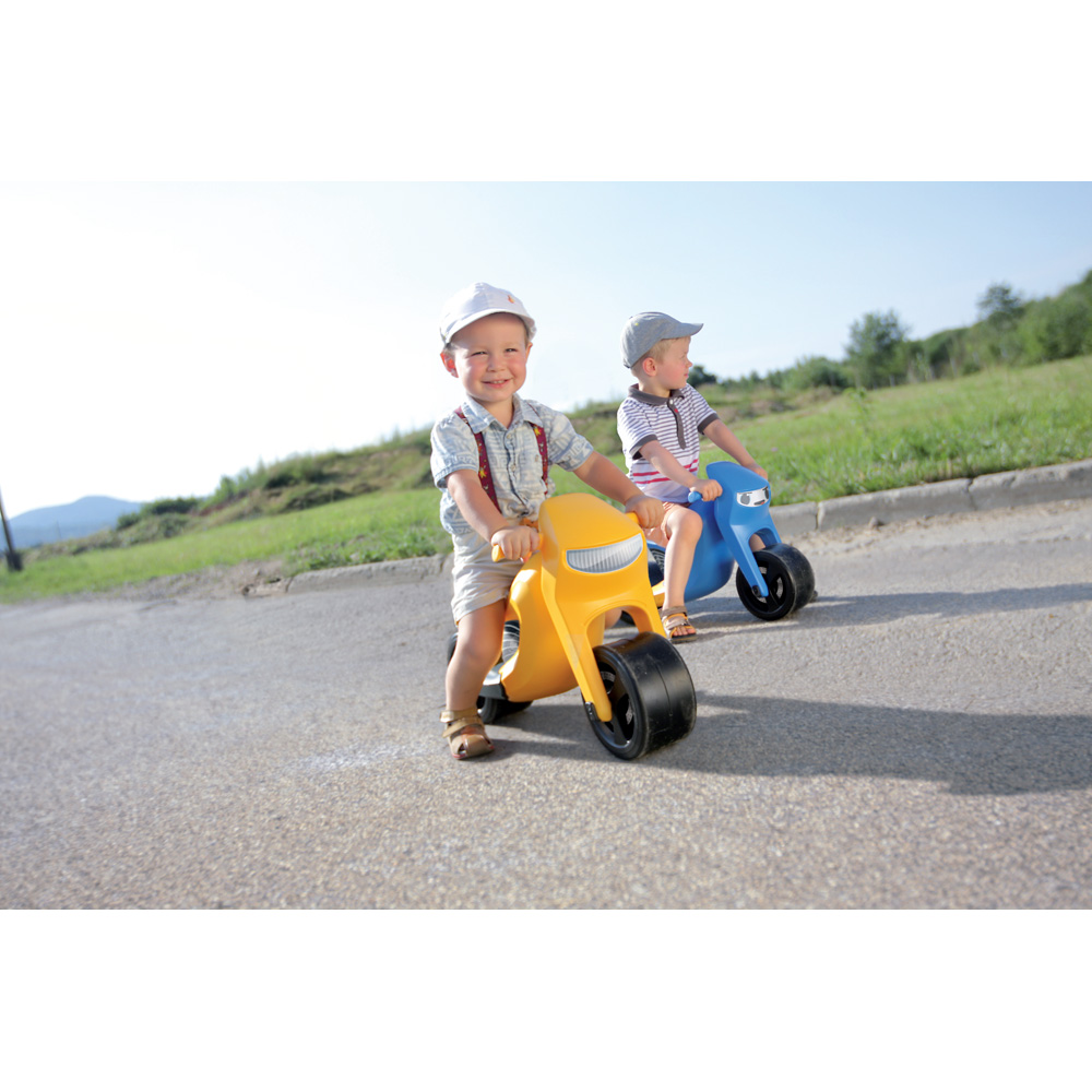 Odrážadlo - motorka Speedee - žltá