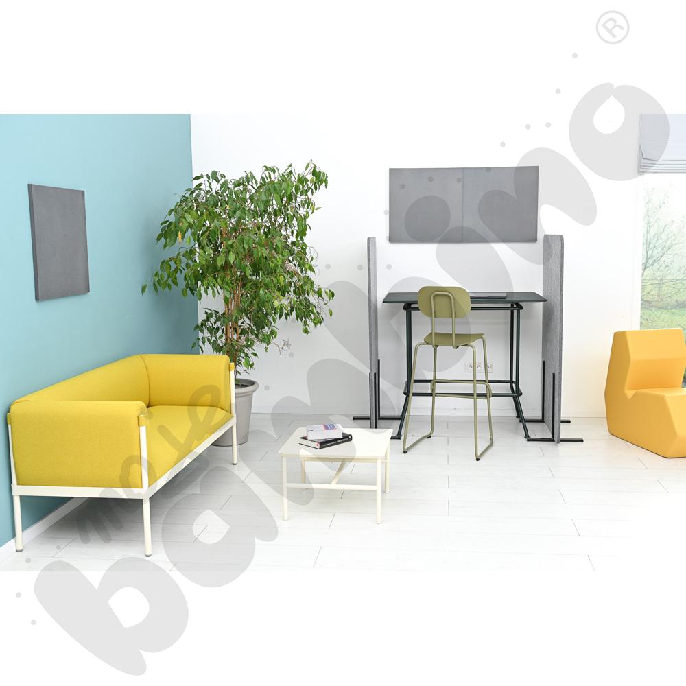 Stół wysoki New School ciemnozielony