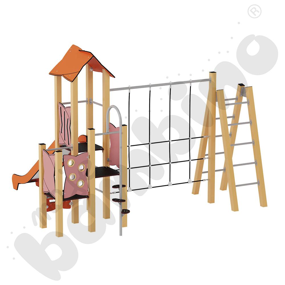 Zestaw Urbi 7, słupy metalowe A