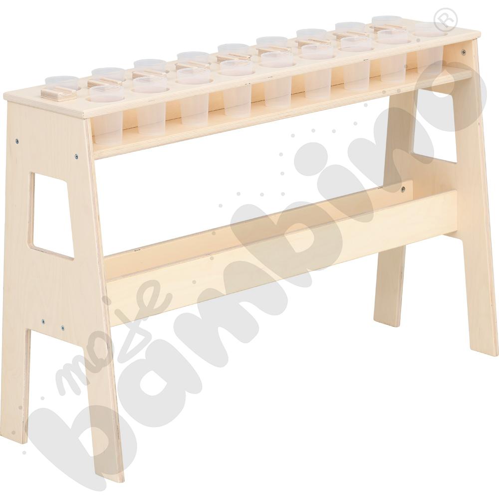 Stojak na pojemniki do farb II 