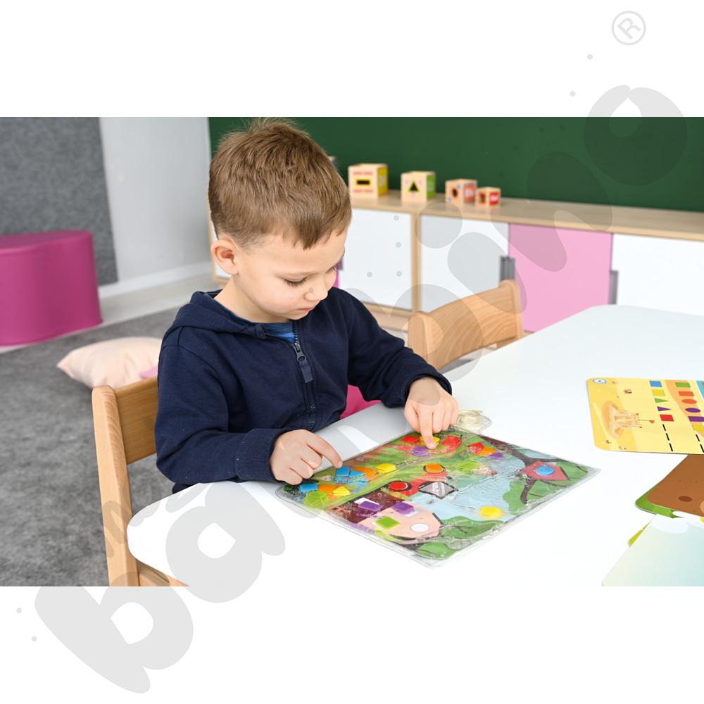 Podkładka sensoryczna - Kolory i kształty