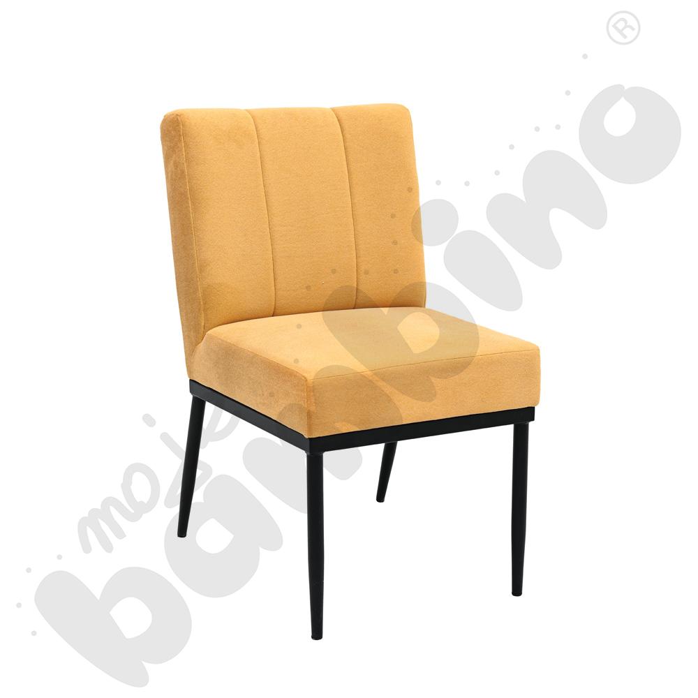 Krzesło Xena musztardowe