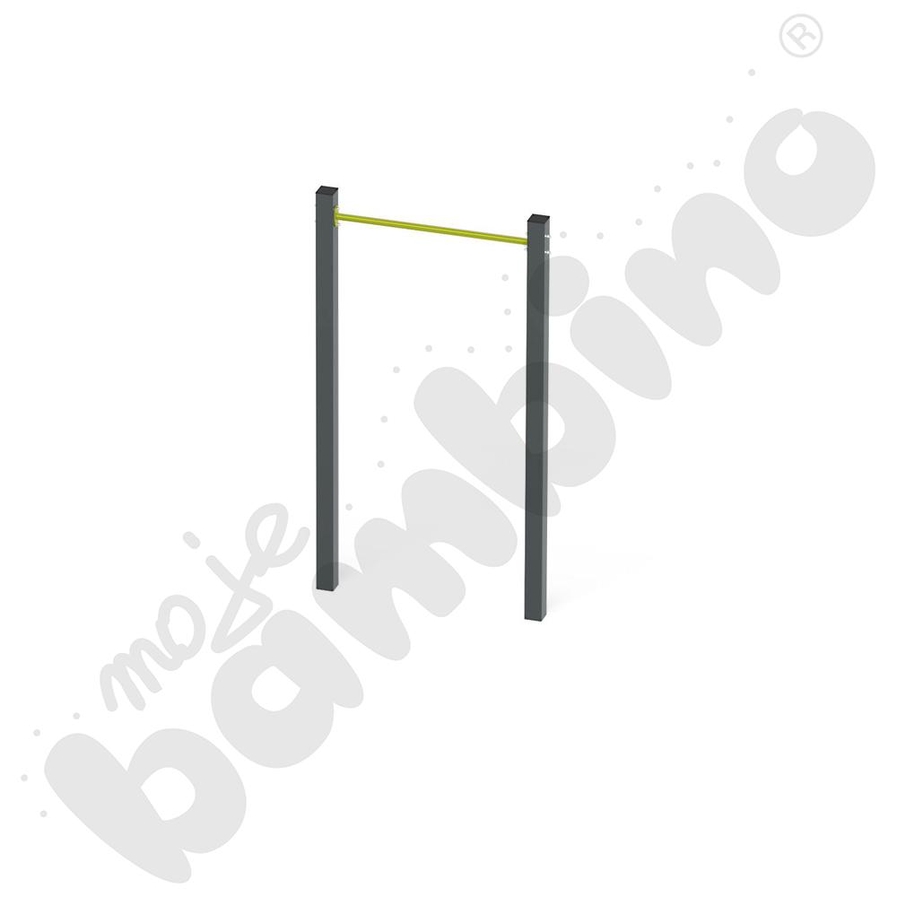 Street workout drążek wysoki Lime