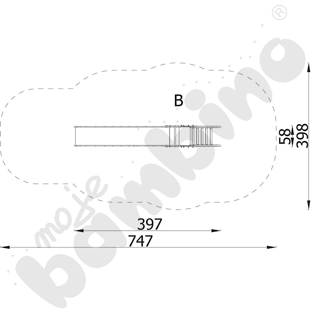 Zjeżdżalnia wolnostojąca 180