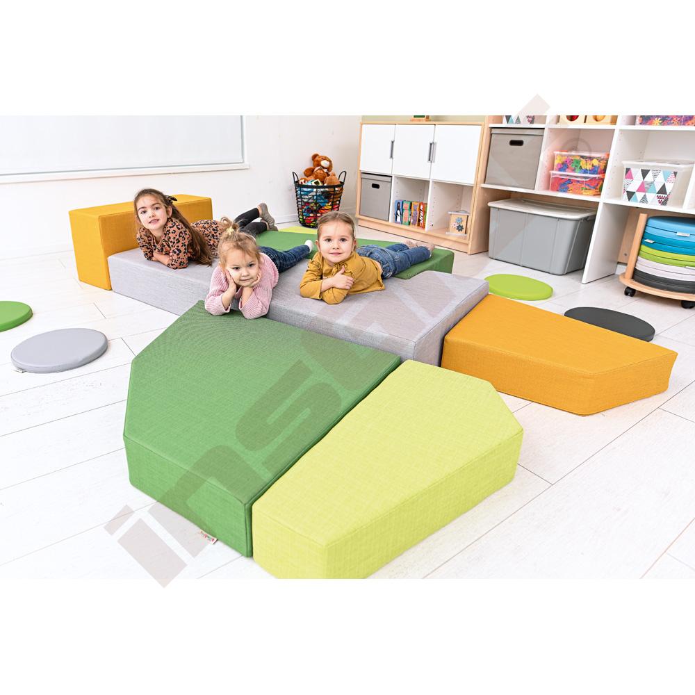 Molitanová pohovka Quadro - levá