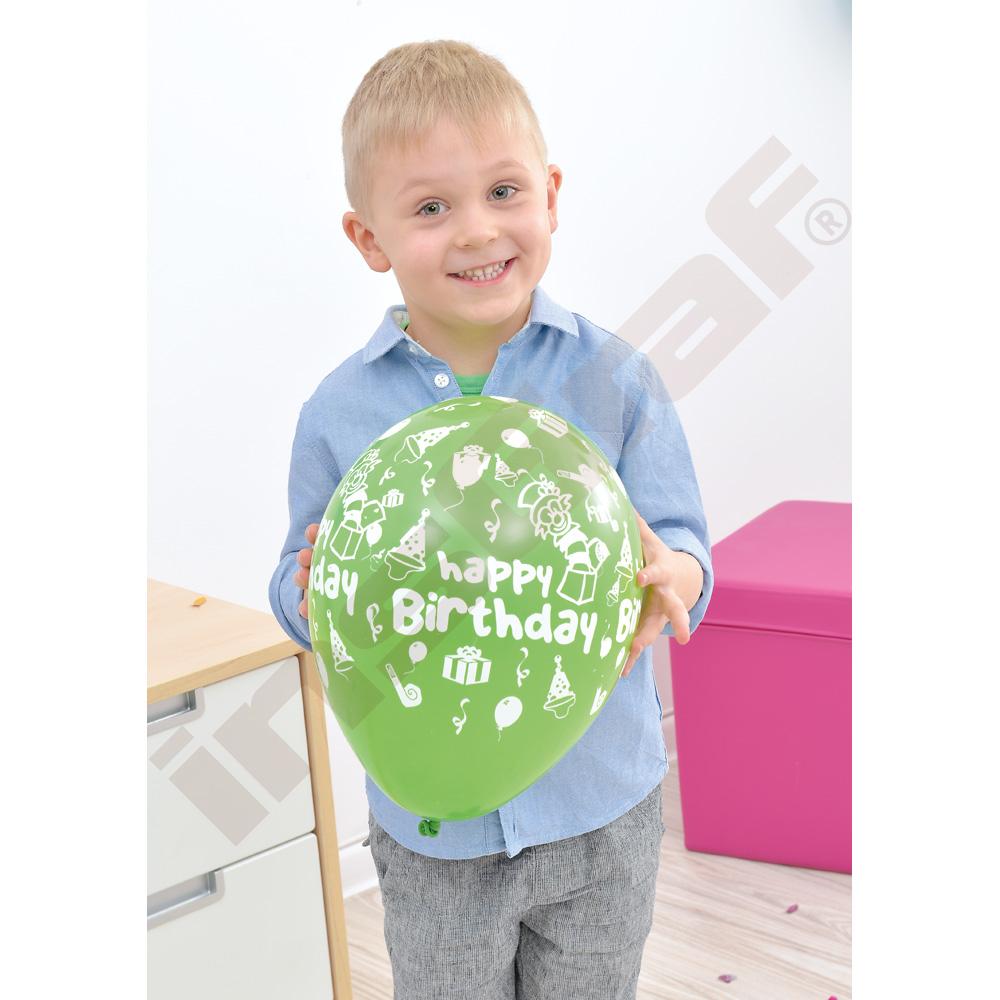 Balónky Happy Birthday 
