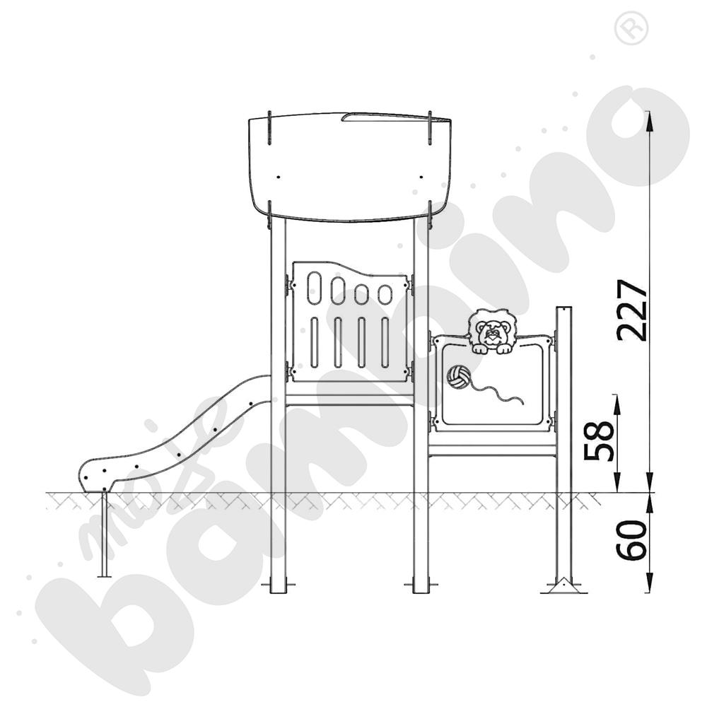 Quadro Maluch 12327, metal