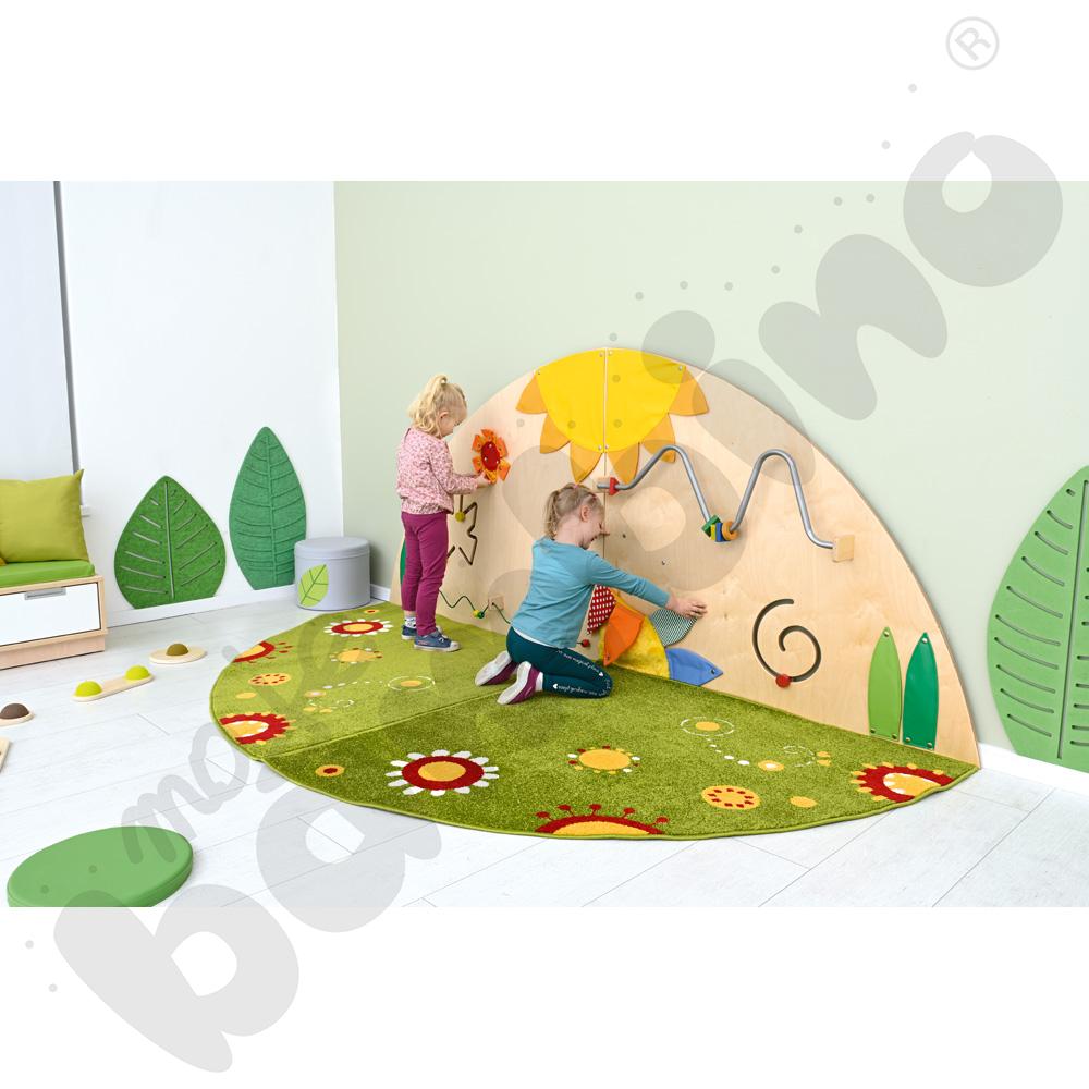 Kącik manipulacyjno-sensoryczny Łąka