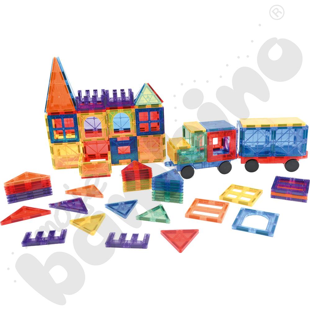 Klocki magnetyczne, 100 elem.