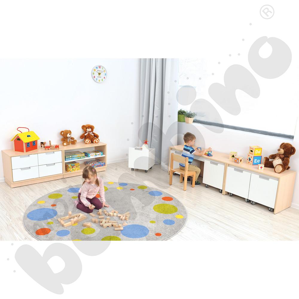 Quadro - zestaw 69 , skrzynia klon jasny