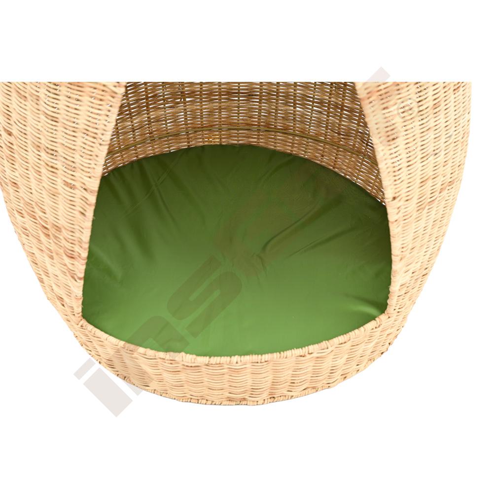 Proutěný domeček mini s polštářkem 