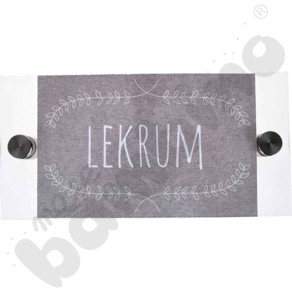 Tabliczka informacyjna przydrzwiowa EuroPLEX 190x95