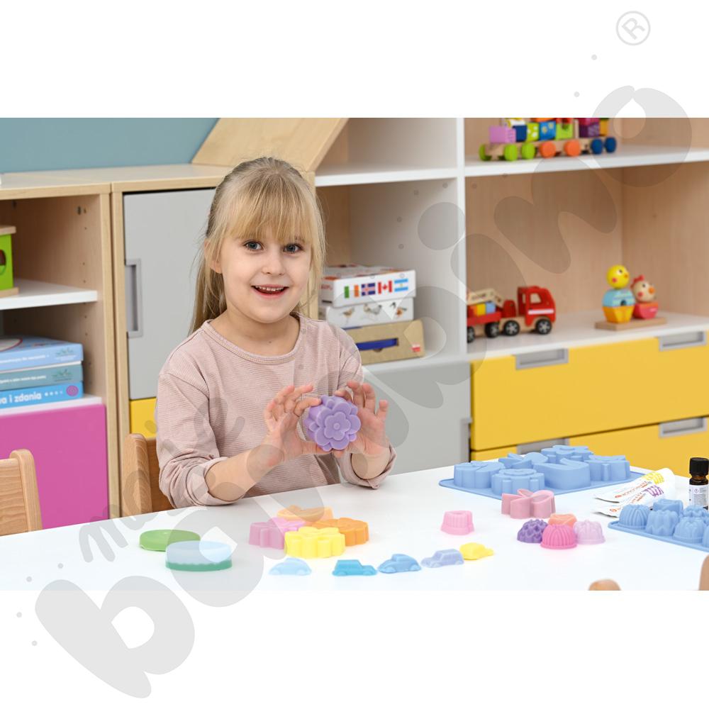 Forma silikonowa do mydła - kwiaty