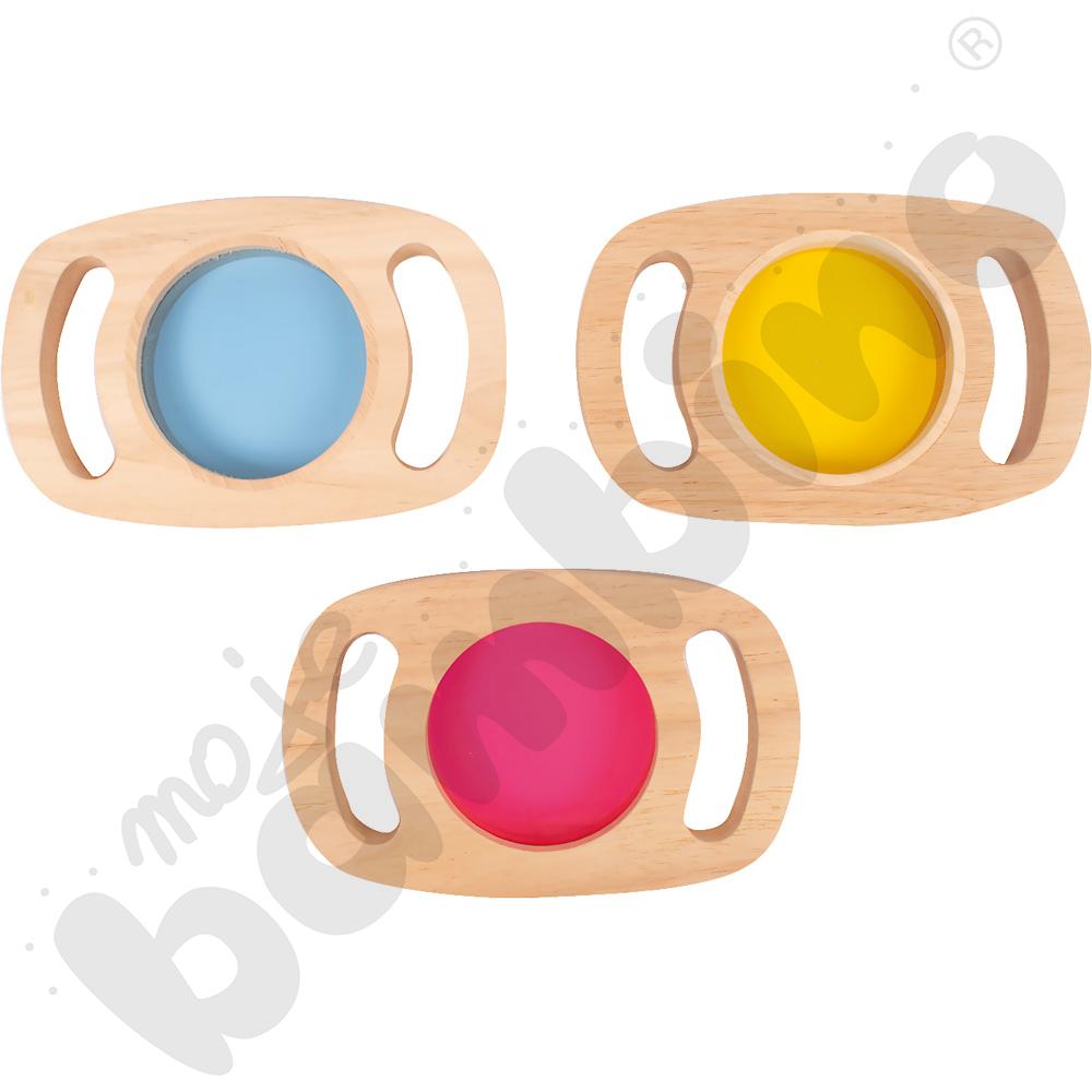 Barwne panele z uchwytem