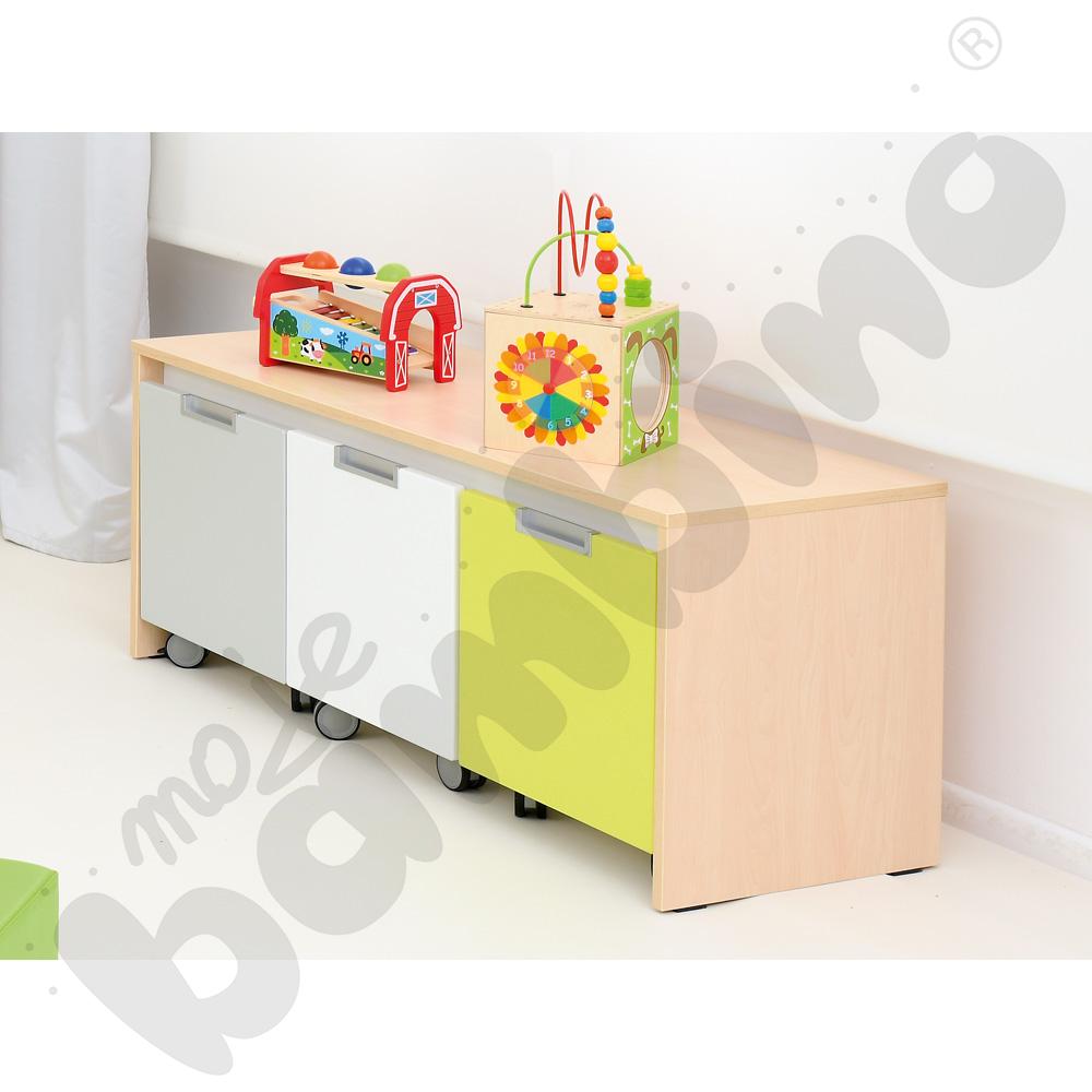 Quadro - zestaw 147, skrzynia klon jasny