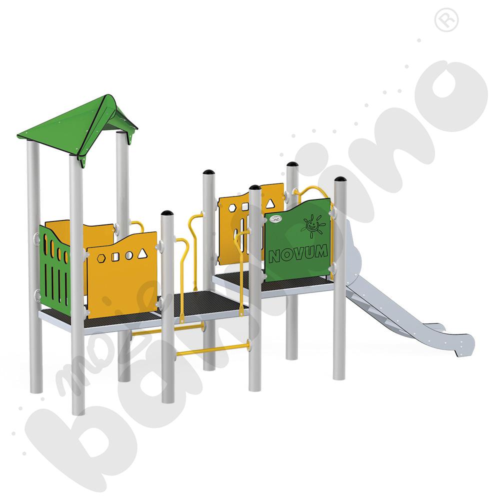 Orbis - wieża 3, metalowe słupy