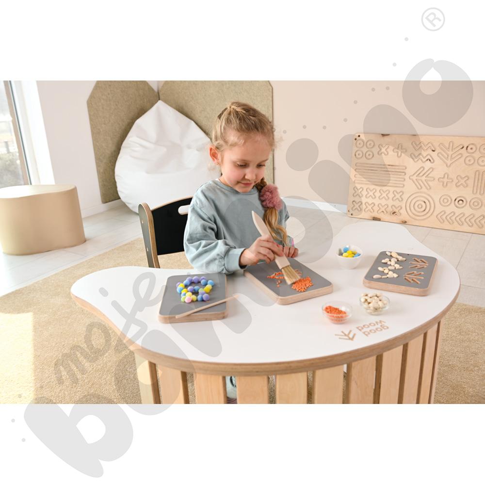 Tablice grafomotoryczne malucha - szare  - MED