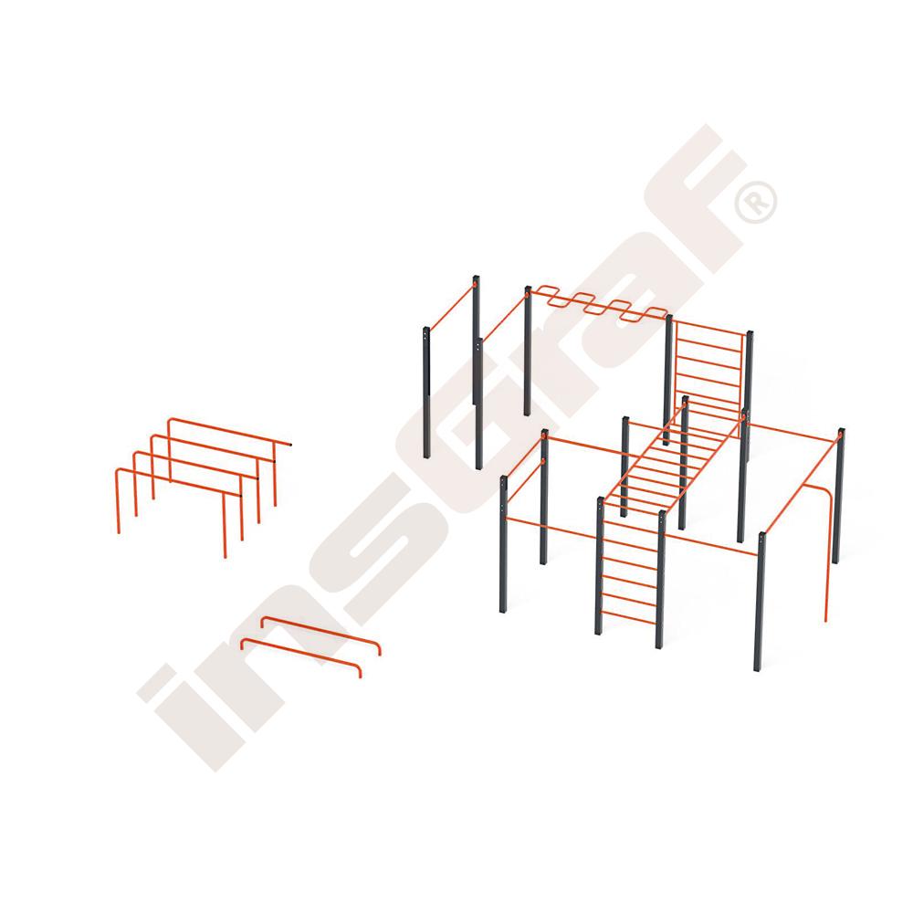 Street workout combo 1 Orange