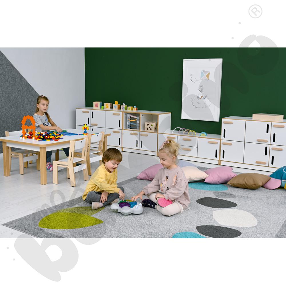 Niska szafka NEA z 6 przegrodami