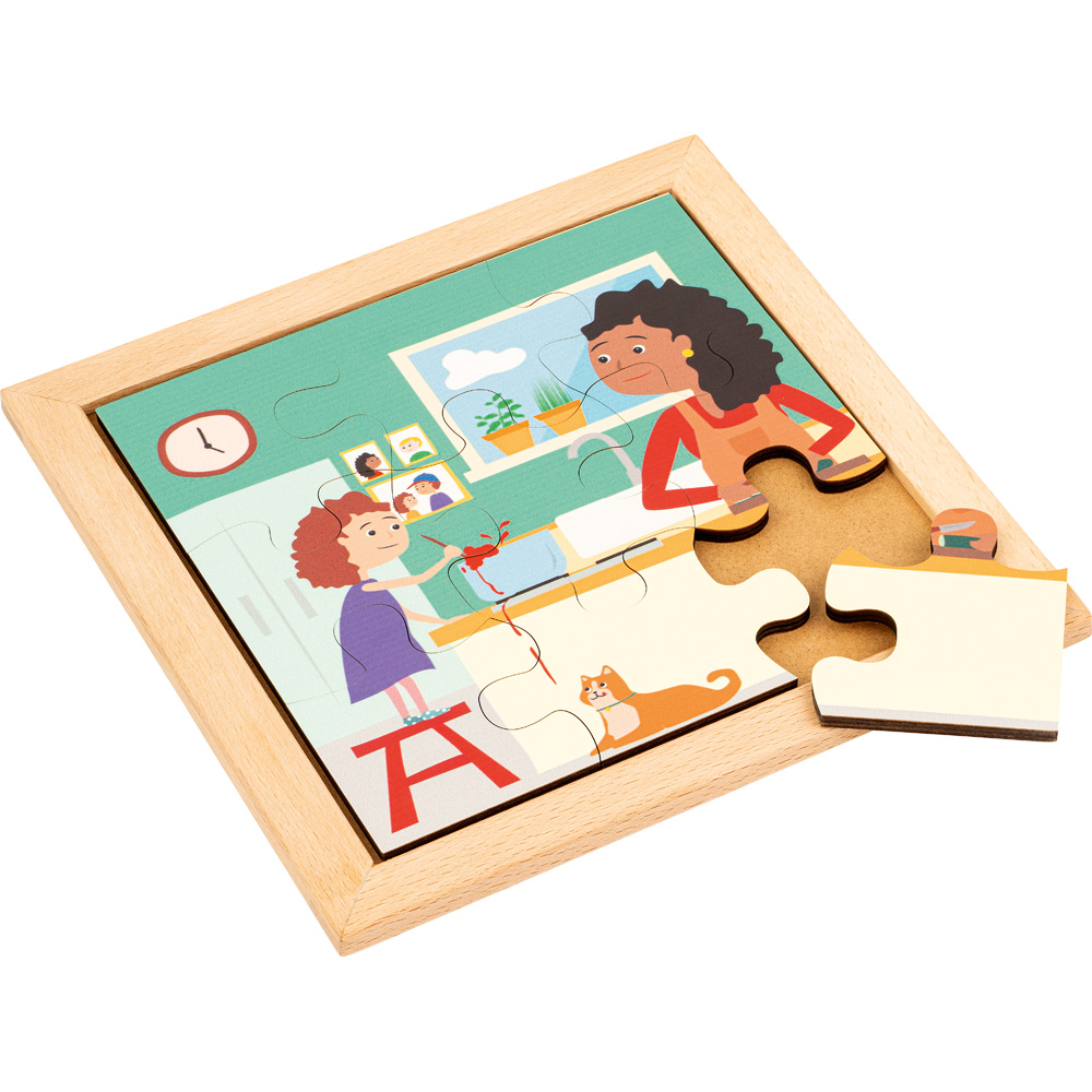 Puzzle pre najmenších - v kuchyni