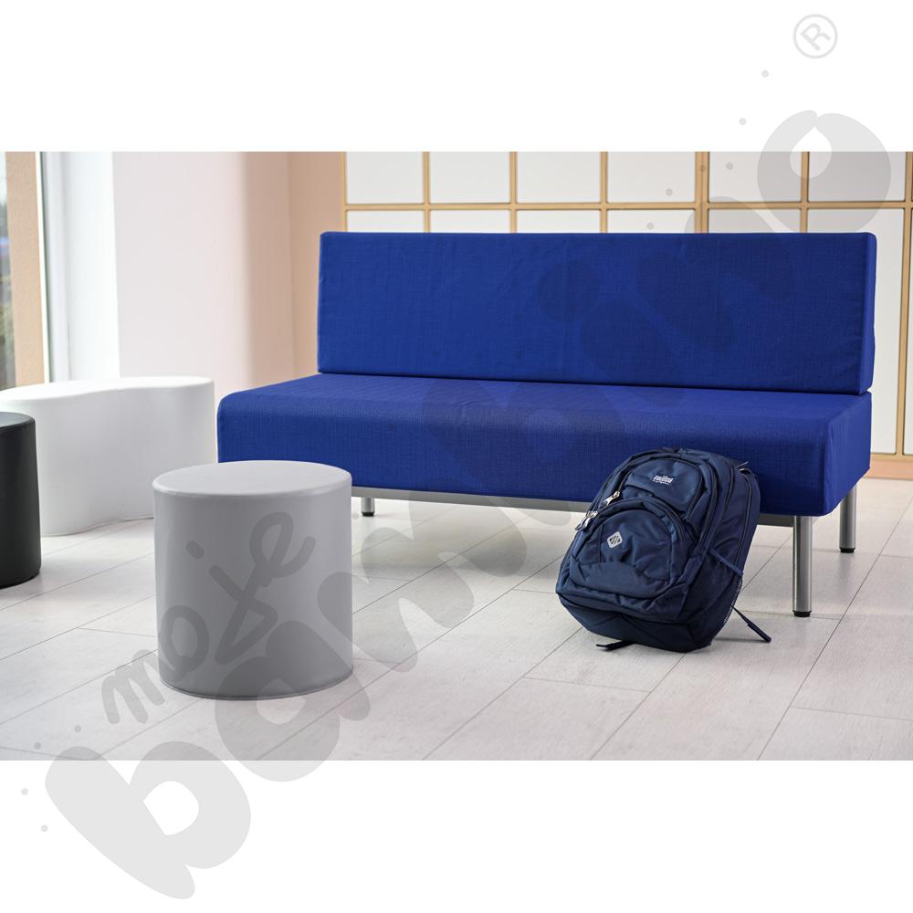 Fotel Inflamea 1, 3 os. - granatowy