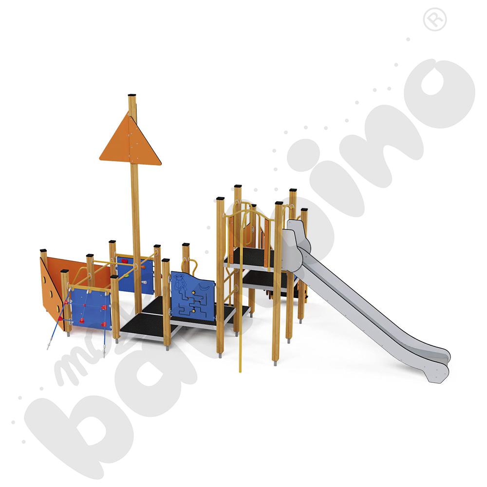 Quadro - zestaw 12454, drewniane słupy