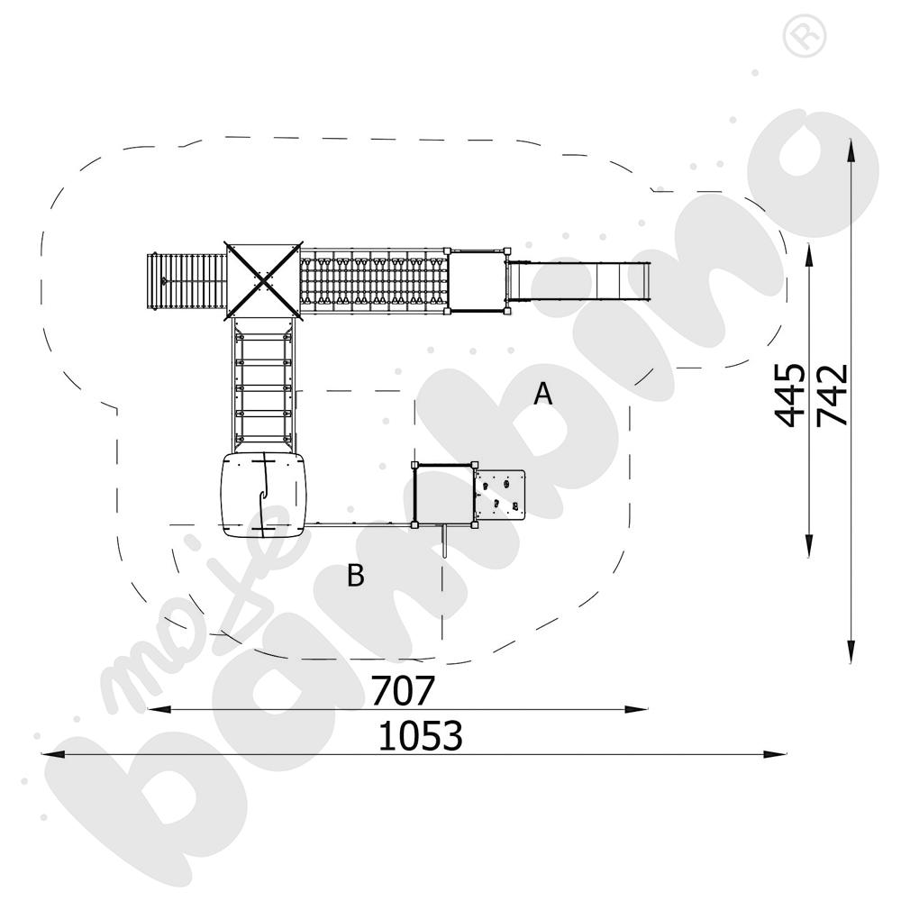 Quadro Simple 1231, metal