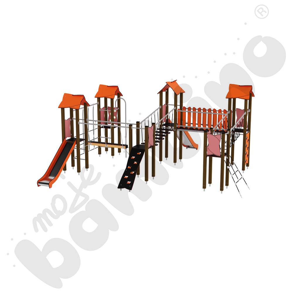 Zestaw Urbi 11, słupy drewniane A