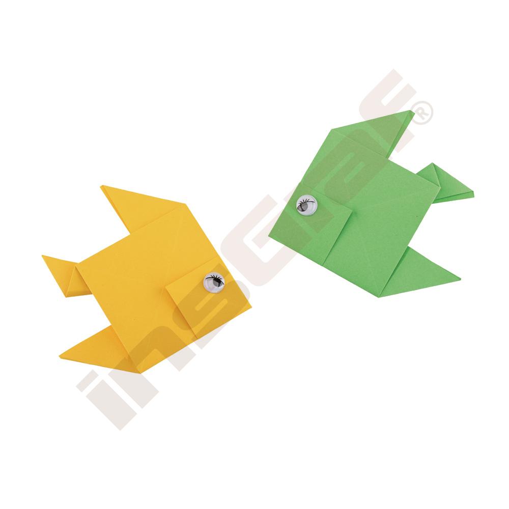 Čtverce na origami 100 x 100 mix
